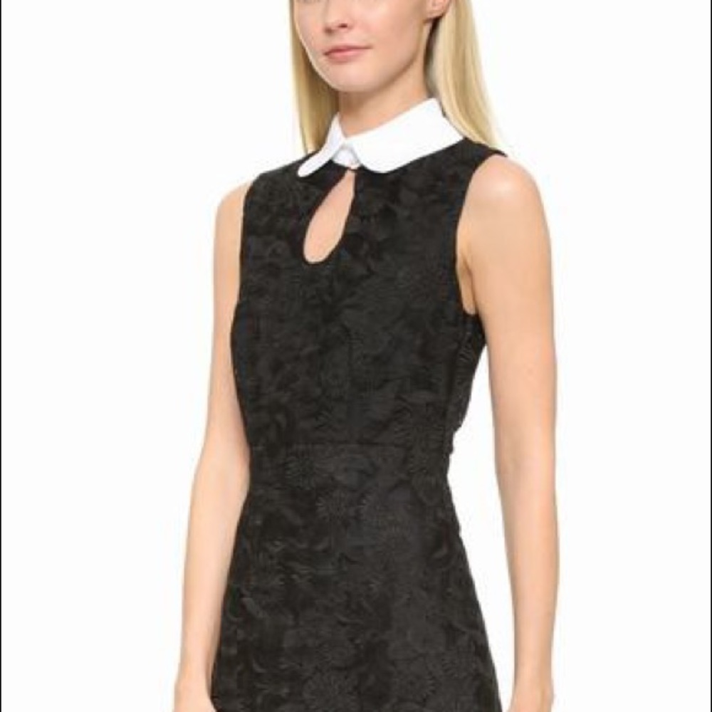 New Jill Stuart Embroidered Floral Cocktail Dress